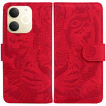 Custodia per cellulare in pelle con motivo a tigre in rilievo, For Realme Narzo 80 Lite 4G / C71 India, For Realme 15 5G / Realme 15 Pro 5G, For Realme 14, For Realme Neo7 SE