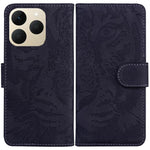 Custodia per cellulare in pelle con motivo a tigre in rilievo, For Realme 16 5G, For Realme 16 Pro+ 5G, For Realme 16 Pro 5G, For Realme 15T 5G