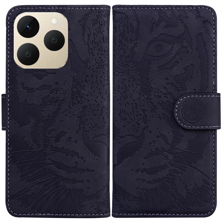 Custodia per cellulare in pelle con motivo a tigre in rilievo, For Realme 16 5G, For Realme 16 Pro+ 5G, For Realme 16 Pro 5G, For Realme 15T 5G