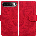 Custodia per cellulare in pelle con motivo a tigre in rilievo, For Realme 16 5G, For Realme 16 Pro+ 5G, For Realme 16 Pro 5G, For Realme 15T 5G