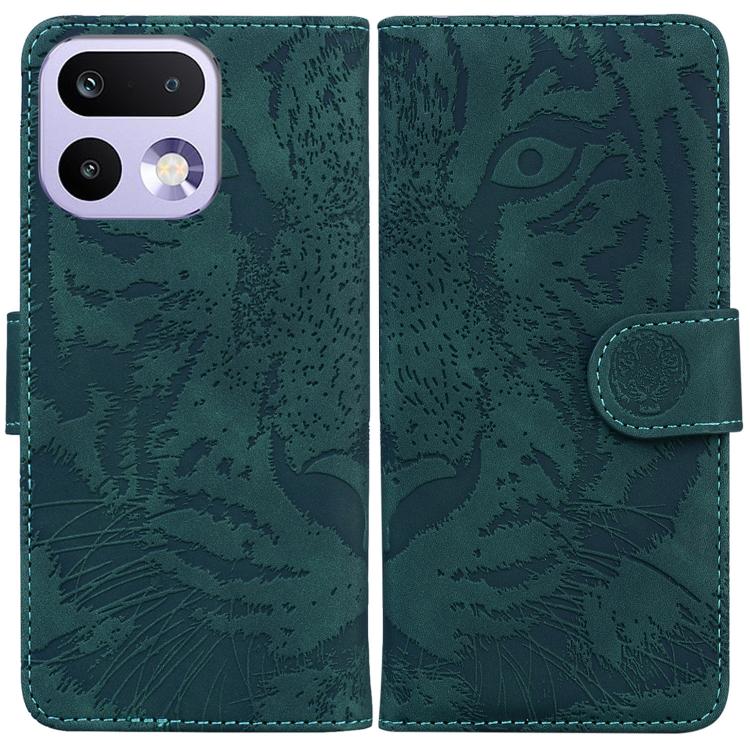 Custodia per cellulare in pelle con motivo a tigre in rilievo, For Realme 16 5G, For Realme 16 Pro+ 5G, For Realme 16 Pro 5G, For Realme 15T 5G