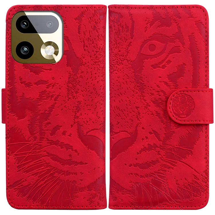 Custodia per cellulare in pelle con motivo a tigre in rilievo, For Realme 16 5G, For Realme 16 Pro+ 5G, For Realme 16 Pro 5G, For Realme 15T 5G