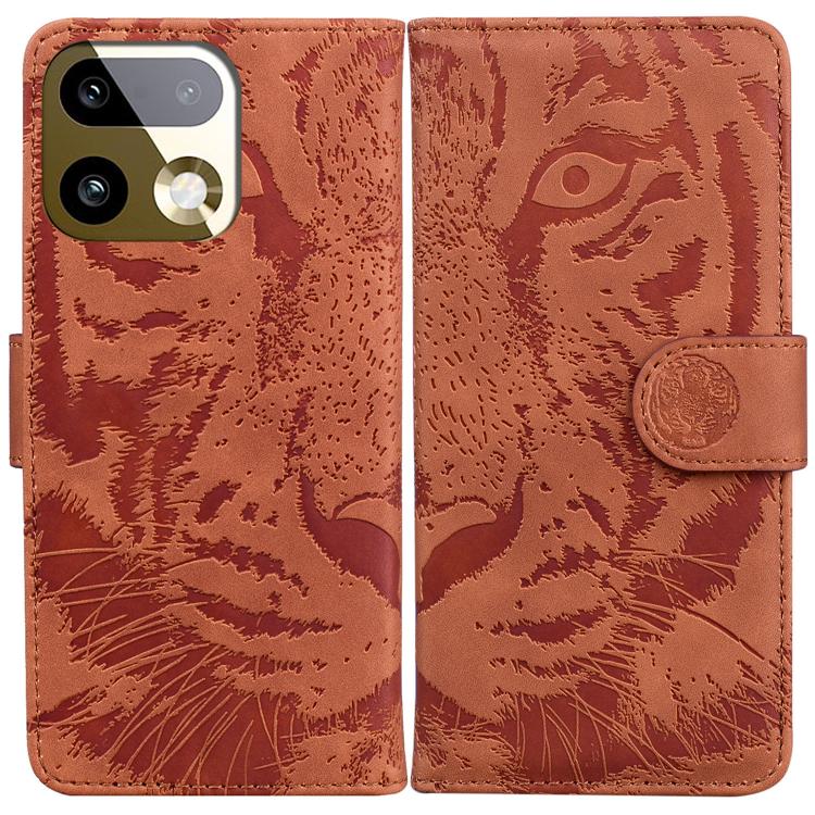 Custodia per cellulare in pelle con motivo a tigre in rilievo, For Realme 16 5G, For Realme 16 Pro+ 5G, For Realme 16 Pro 5G, For Realme 15T 5G