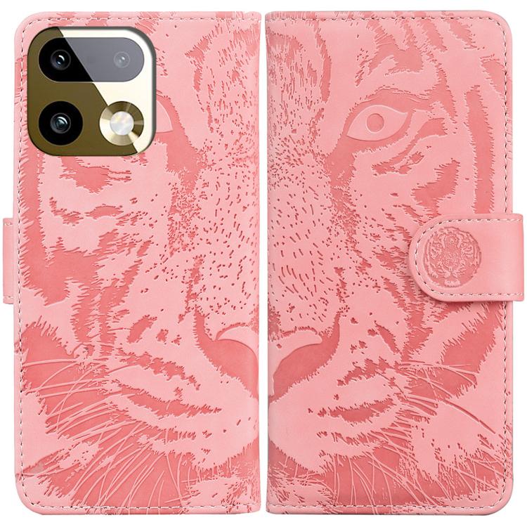 Custodia per cellulare in pelle con motivo a tigre in rilievo, For Realme 16 5G, For Realme 16 Pro+ 5G, For Realme 16 Pro 5G, For Realme 15T 5G