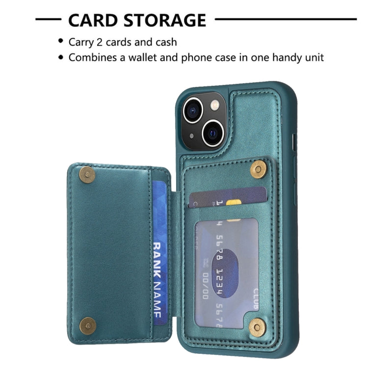 BF26 Custodia per telefono porta carte con motivo a onde, For iPhone 14 Plus, For iPhone 15 Pro Max, For iPhone 14 / 13