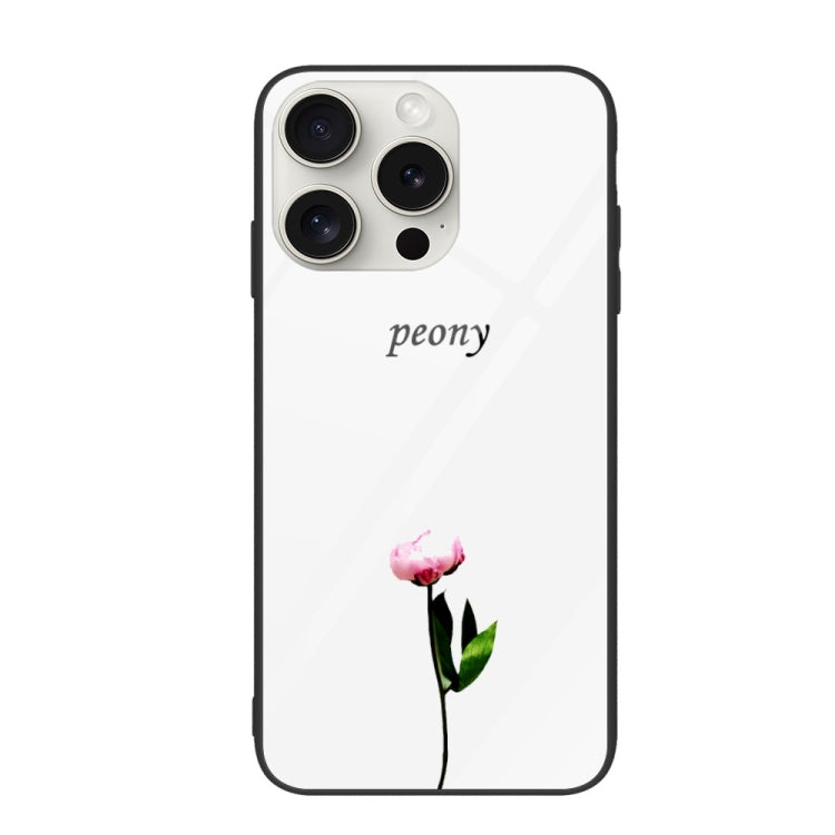 Custodia per telefono in vetro verniciato colorato, For iPhone 16 Pro Max