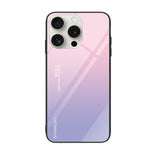 Custodia per telefono in vetro verniciato colorato, For iPhone 16 Pro Max