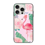 Custodia per telefono in vetro verniciato colorato, For iPhone 16 Pro