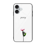 Custodia per telefono in vetro verniciato colorato, For iPhone 16 Plus