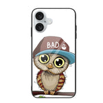 Custodia per telefono in vetro verniciato colorato, For iPhone 16 Plus