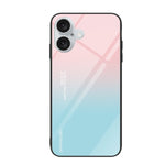 Custodia per telefono in vetro verniciato colorato, For iPhone 16