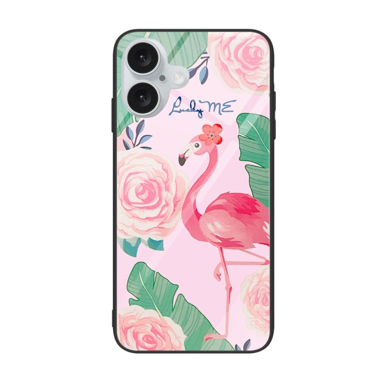 Custodia per telefono in vetro verniciato colorato, For iPhone 16