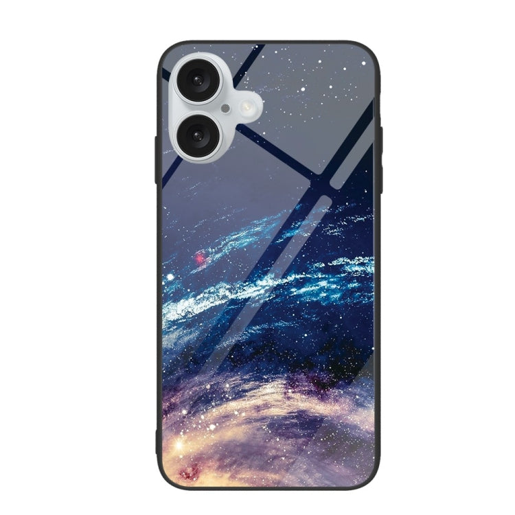 Custodia per telefono in vetro verniciato colorato, For iPhone 16