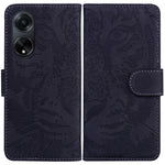 Custodia per cellulare in pelle con motivo a tigre in rilievo, For OPPO Reno10 5G Global/Reno10 Pro Global, For OPPO A78 4G, For OPPO A98 5G / F23 5G India