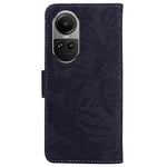 Custodia per cellulare in pelle con motivo a tigre in rilievo, For OPPO Reno10 5G Global/Reno10 Pro Global, For OPPO A78 4G, For OPPO A98 5G / F23 5G India