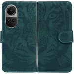 Custodia per cellulare in pelle con motivo a tigre in rilievo, For OPPO Reno10 5G Global/Reno10 Pro Global, For OPPO A78 4G, For OPPO A98 5G / F23 5G India