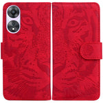 Custodia per cellulare in pelle con motivo a tigre in rilievo, For OPPO Reno10 5G Global/Reno10 Pro Global, For OPPO A78 4G, For OPPO A98 5G / F23 5G India