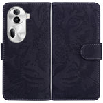 Custodia per cellulare in pelle con motivo a tigre in rilievo, For OPPO Reno11 Pro 5G Global, For OPPO A59 5G / A2M, For OPPO A38 4G / A18, For OPPO A58 4G