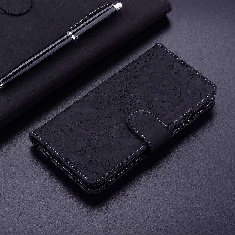 Custodia per cellulare in pelle con motivo a tigre in rilievo, For OPPO Reno11 Pro 5G Global, For OPPO A59 5G / A2M, For OPPO A38 4G / A18, For OPPO A58 4G