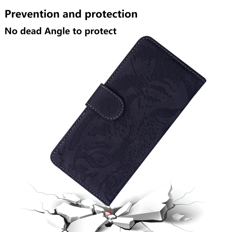 Custodia per cellulare in pelle con motivo a tigre in rilievo, For OPPO Reno11 Pro 5G Global, For OPPO A59 5G / A2M, For OPPO A38 4G / A18, For OPPO A58 4G