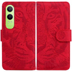 Custodia per cellulare in pelle con motivo a tigre in rilievo, For OPPO Reno12 Pro 5G Global, For OPPO Reno12 5G Global, For OPPO K12x, For OPPO A60 4G