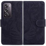 Custodia per cellulare in pelle con motivo a tigre in rilievo, For OPPO Reno12 Pro 5G Global, For OPPO Reno12 5G Global, For OPPO K12x, For OPPO A60 4G