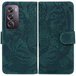 Custodia per cellulare in pelle con motivo a tigre in rilievo, For OPPO Reno12 Pro 5G Global, For OPPO Reno12 5G Global, For OPPO K12x, For OPPO A60 4G