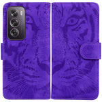 Custodia per cellulare in pelle con motivo a tigre in rilievo, For OPPO Reno12 Pro 5G Global, For OPPO Reno12 5G Global, For OPPO K12x, For OPPO A60 4G