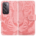 Custodia per cellulare in pelle con motivo a tigre in rilievo, For OPPO Reno12 Pro 5G Global, For OPPO Reno12 5G Global, For OPPO K12x, For OPPO A60 4G