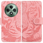 Custodia per cellulare in pelle con motivo a tigre in rilievo, For OPPO Reno13 Pro Global, For OPPO Reno13 Global, For OPPO Reno13 F 4G / 5G, For OPPO Reno12 F 5G
