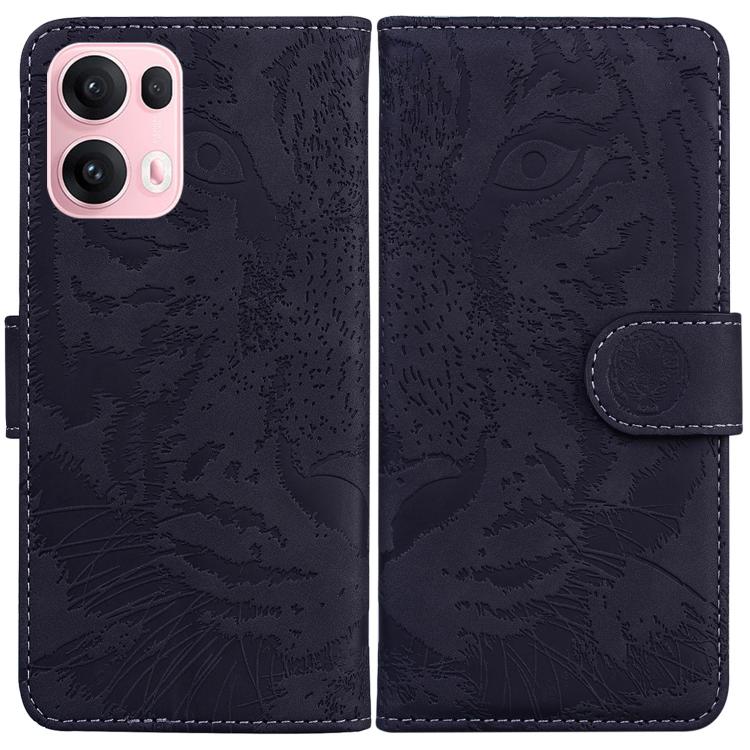 Custodia per cellulare in pelle con motivo a tigre in rilievo, For OPPO Reno13 Pro Global, For OPPO Reno13 Global, For OPPO Reno13 F 4G / 5G, For OPPO Reno12 F 5G