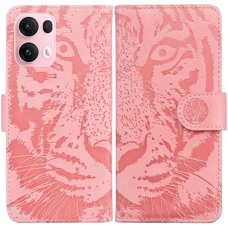 Custodia per cellulare in pelle con motivo a tigre in rilievo, For OPPO Reno13 Pro Global, For OPPO Reno13 Global, For OPPO Reno13 F 4G / 5G, For OPPO Reno12 F 5G