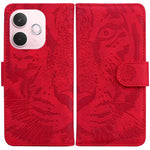 Custodia per cellulare in pelle con motivo a tigre in rilievo, For OPPO Reno15 5G Global, For OPPO A6 GT 5G, For OPPO A5x 5G / A3 4G / 5G / A3x 4G / 5G, For OPPO A5 Pro 5G