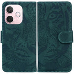 Custodia per cellulare in pelle con motivo a tigre in rilievo, For OPPO Reno15 5G Global, For OPPO A6 GT 5G, For OPPO A5x 5G / A3 4G / 5G / A3x 4G / 5G, For OPPO A5 Pro 5G