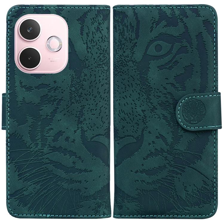 Custodia per cellulare in pelle con motivo a tigre in rilievo, For OPPO Reno15 5G Global, For OPPO A6 GT 5G, For OPPO A5x 5G / A3 4G / 5G / A3x 4G / 5G, For OPPO A5 Pro 5G