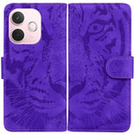 Custodia per cellulare in pelle con motivo a tigre in rilievo, For OPPO Reno15 5G Global, For OPPO A6 GT 5G, For OPPO A5x 5G / A3 4G / 5G / A3x 4G / 5G, For OPPO A5 Pro 5G