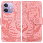 Custodia per cellulare in pelle con motivo a tigre in rilievo, For OPPO Reno15 5G Global, For OPPO A6 GT 5G, For OPPO A5x 5G / A3 4G / 5G / A3x 4G / 5G, For OPPO A5 Pro 5G
