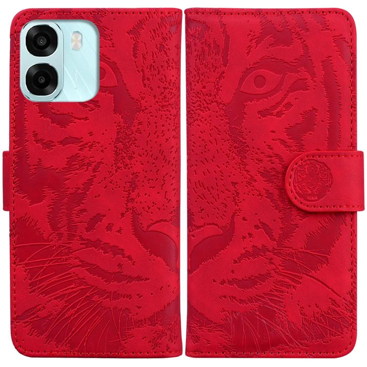 Custodia per cellulare in pelle con motivo a tigre in rilievo, For OPPO A6 / A6s / A6t / A6x 4G / 5G Global, For OPPO Reno15 Pro Max 5G / Reno15 Pro India, For OPPO Reno15 Pro 5G / Reno15 Pro Mini 5G, For OPPO Reno15 F 5G Global