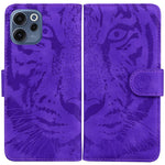 Custodia per cellulare in pelle con motivo a tigre in rilievo, For OPPO A6 / A6s / A6t / A6x 4G / 5G Global, For OPPO Reno15 Pro Max 5G / Reno15 Pro India, For OPPO Reno15 Pro 5G / Reno15 Pro Mini 5G, For OPPO Reno15 F 5G Global