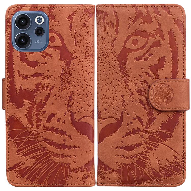 Custodia per cellulare in pelle con motivo a tigre in rilievo, For OPPO A6 / A6s / A6t / A6x 4G / 5G Global, For OPPO Reno15 Pro Max 5G / Reno15 Pro India, For OPPO Reno15 Pro 5G / Reno15 Pro Mini 5G, For OPPO Reno15 F 5G Global