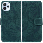 Custodia per cellulare in pelle con motivo a tigre in rilievo, For OPPO A6 / A6s / A6t / A6x 4G / 5G Global, For OPPO Reno15 Pro Max 5G / Reno15 Pro India, For OPPO Reno15 Pro 5G / Reno15 Pro Mini 5G, For OPPO Reno15 F 5G Global
