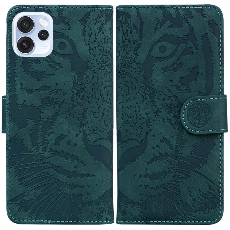 Custodia per cellulare in pelle con motivo a tigre in rilievo, For OPPO A6 / A6s / A6t / A6x 4G / 5G Global, For OPPO Reno15 Pro Max 5G / Reno15 Pro India, For OPPO Reno15 Pro 5G / Reno15 Pro Mini 5G, For OPPO Reno15 F 5G Global