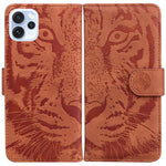 Custodia per cellulare in pelle con motivo a tigre in rilievo, For OPPO A6 / A6s / A6t / A6x 4G / 5G Global, For OPPO Reno15 Pro Max 5G / Reno15 Pro India, For OPPO Reno15 Pro 5G / Reno15 Pro Mini 5G, For OPPO Reno15 F 5G Global