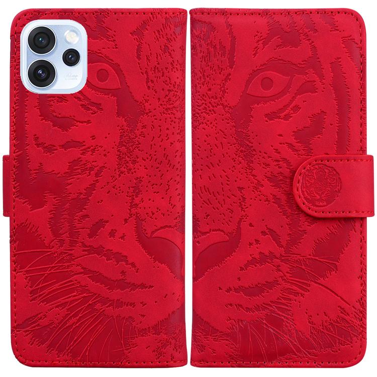 Custodia per cellulare in pelle con motivo a tigre in rilievo, For OPPO A6 / A6s / A6t / A6x 4G / 5G Global, For OPPO Reno15 Pro Max 5G / Reno15 Pro India, For OPPO Reno15 Pro 5G / Reno15 Pro Mini 5G, For OPPO Reno15 F 5G Global