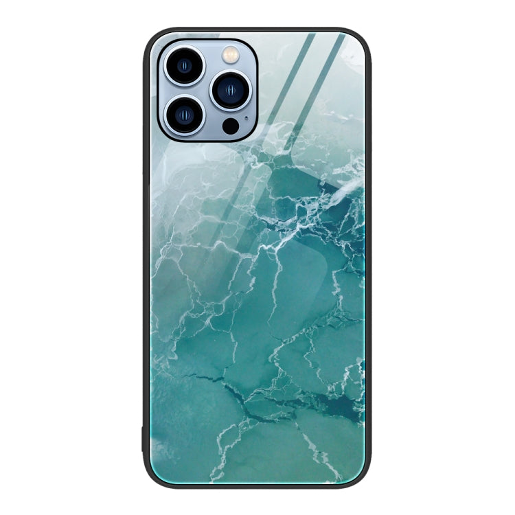 Custodia protettiva per telefono in vetro con motivo in marmo, For iPhone Air, For iPhone 15 Pro Max, For iPhone 15 Pro