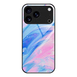Custodia protettiva per telefono in vetro con motivo in marmo, For iPhone 17 Pro Max, For iPhone 17 Pro, For iPhone 17