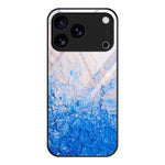 Custodia protettiva per telefono in vetro con motivo in marmo, For iPhone 17 Pro Max, For iPhone 17 Pro, For iPhone 17