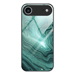 Custodia protettiva per telefono in vetro con motivo in marmo, For iPhone Air, For iPhone 15 Pro Max, For iPhone 15 Pro