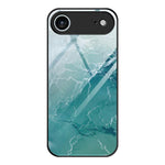 Custodia protettiva per telefono in vetro con motivo in marmo, For iPhone Air, For iPhone 15 Pro Max, For iPhone 15 Pro