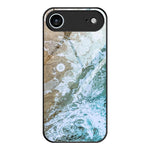 Custodia protettiva per telefono in vetro con motivo in marmo, For iPhone Air, For iPhone 15 Pro Max, For iPhone 15 Pro